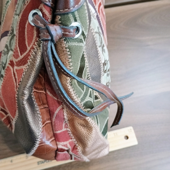 Colorful Patchwork Shoulder Bag - Picture 5 of 12